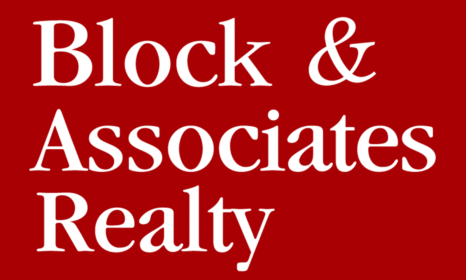 Block and Associates Realty- Single Family logo