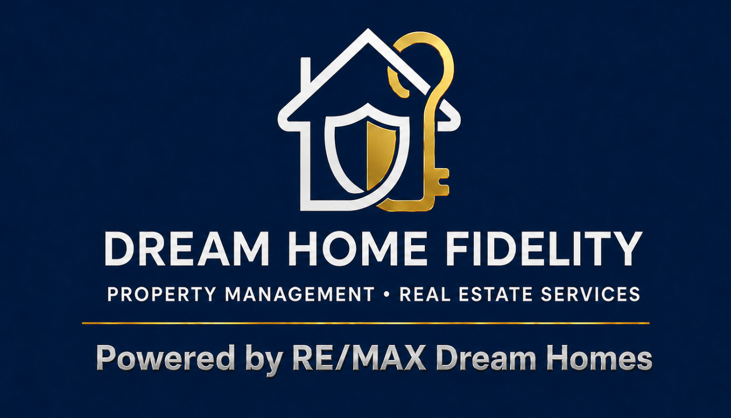Dream Homes Fidelity Property Management powered by RE/MAX logo