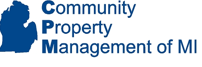 Community Property Management of MI logo